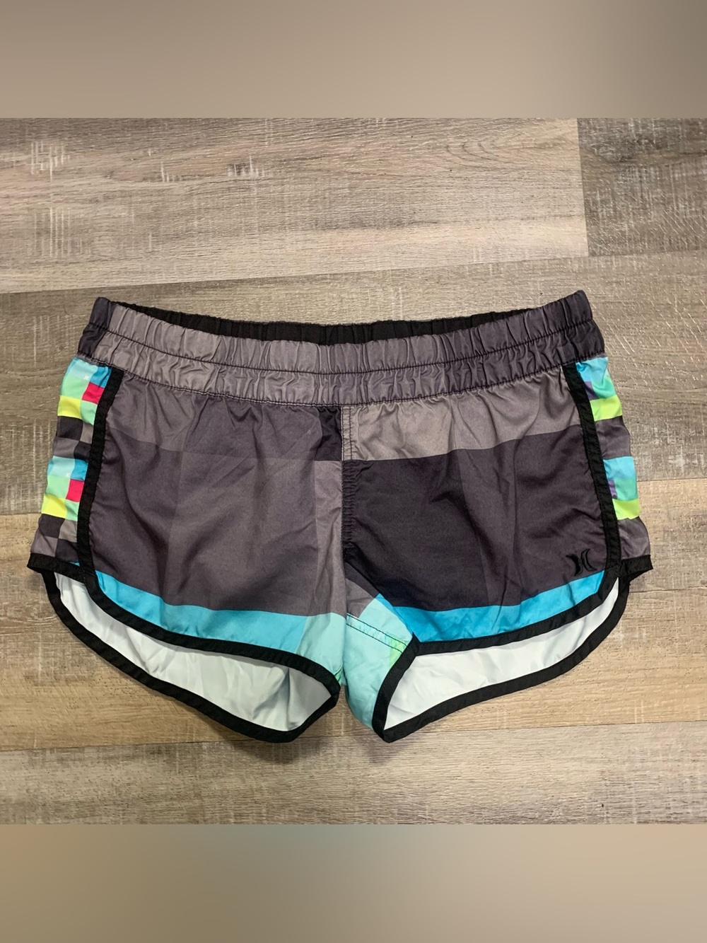 Hurley Women’s Medium Mini Board Surf Swim Trunk Beach Shorts